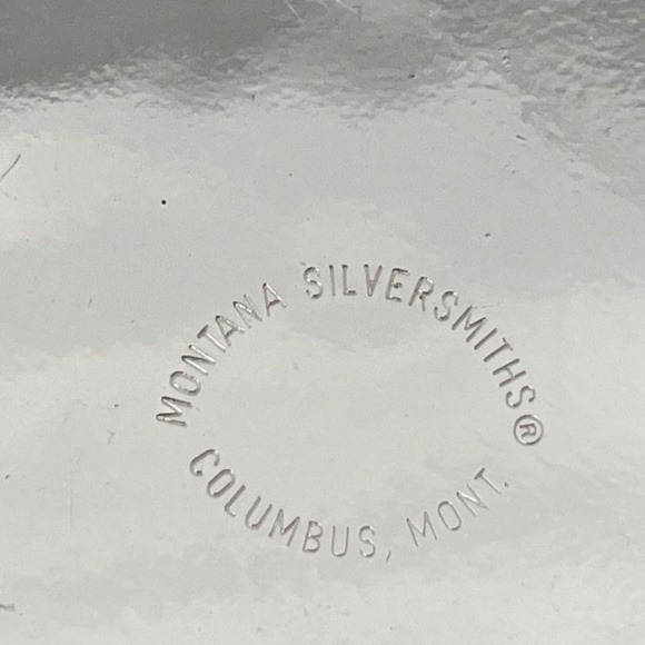 Montana Silversmiths Horse Belt Buckle Two Tone Western - Picture 3 of 4